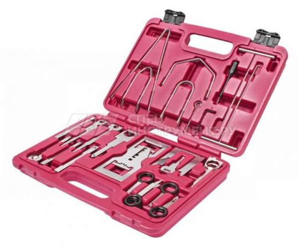 Набор для снятия автомагнитол универсальный (в кейсе) 46 предметов