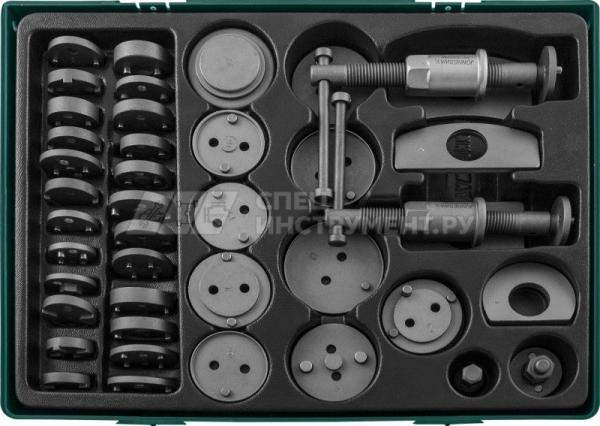 Набор для возврата поршней дисковых тормозов 42 предмета (ложемент)