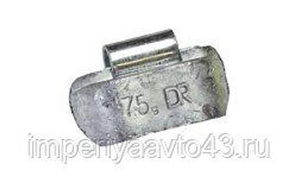 Набор грузиков для грузовых колес со скобой, 75 г, 20 шт. Clipper 01075