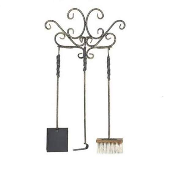 Набор каминный Везувий Кованный N170B