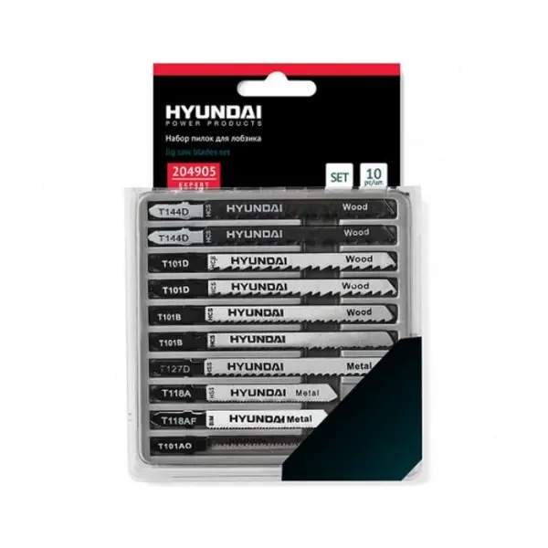 Набор пилок 2 /10 шт Hyundai