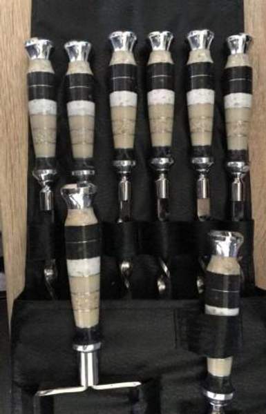 Набор шампуров подарочный Дипломат из 11 предметов