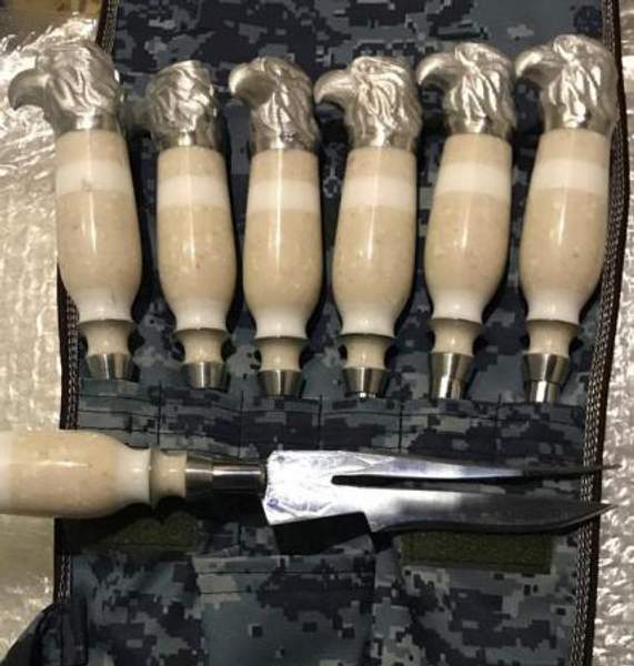 Набор шампуров подарочный Орлиный полет из 11 предметов