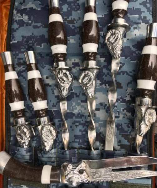 Набор шампуров подарочный "Перевертыш"