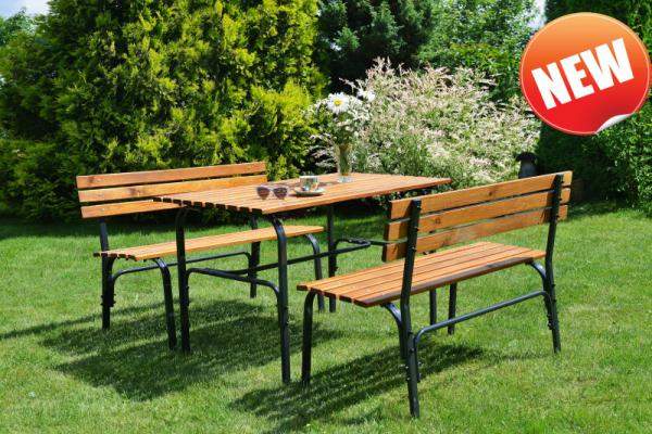 Набор скамейки и столик