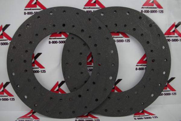 Накладка сцепления УралАТИ (сверлёная)