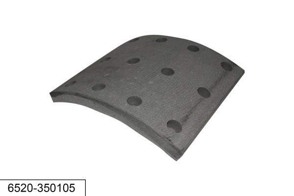 Накладка тормозная 6520-3501105 (180 мм)