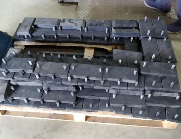 Накладки траков асфальтоукладчика Kawasaki