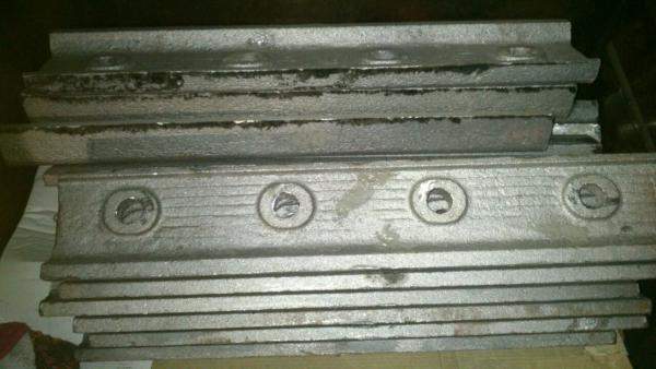 Накладки трамвайные Т62 ГОСТ 977-88