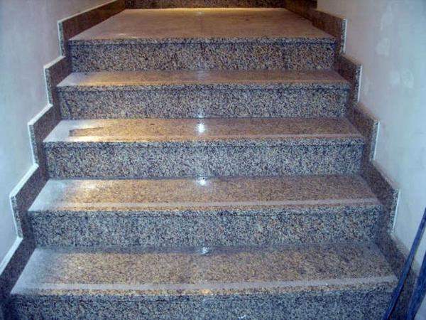 Накладная проступь гранитная 1200х320х20 термообработка G603