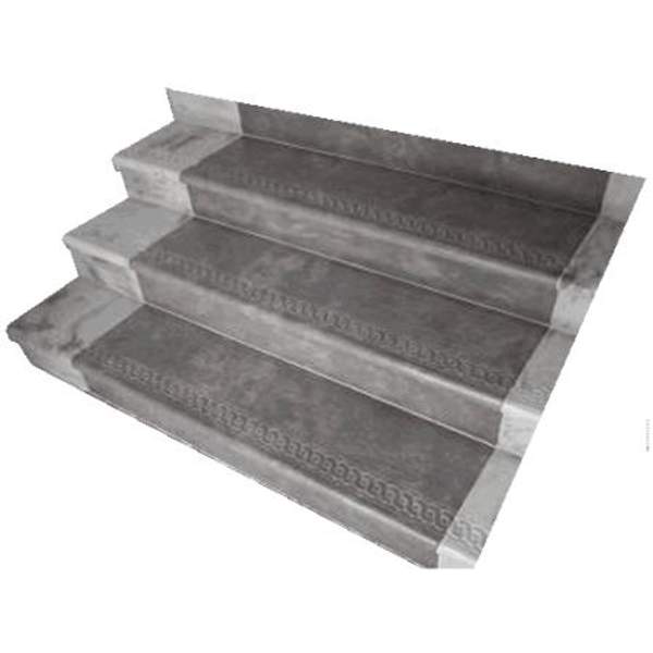 Накладная ступень с подступом (Расцветка продукции-Серая)
