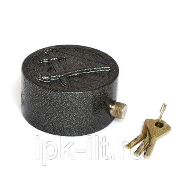 Накладной Гаражный Замок (круглый) ВС 2-11 Щит и Меч