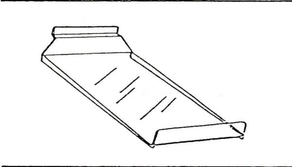 Наклонная полка для экономпанелей, Gissani, Италия.