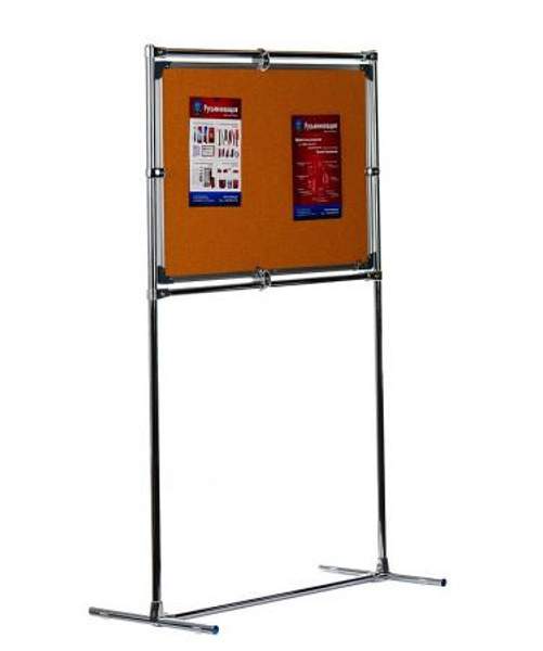 Напольная двусторонняя пробковая доска