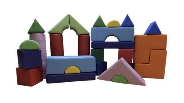 Напольный игровой конструктор - 27 элементов