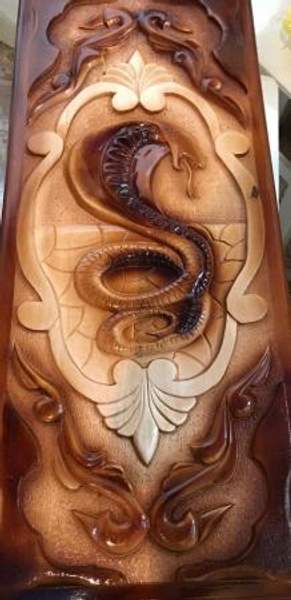 Нарды подарочные резные Королевская Кобра