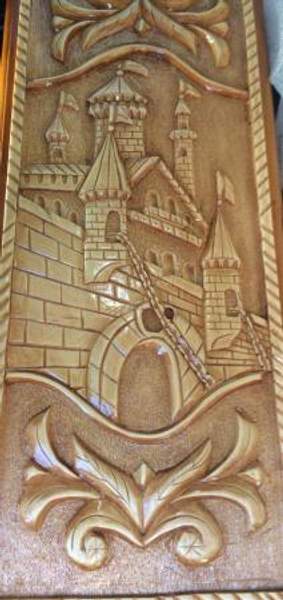 Нарды подарочные резные Старый Замок