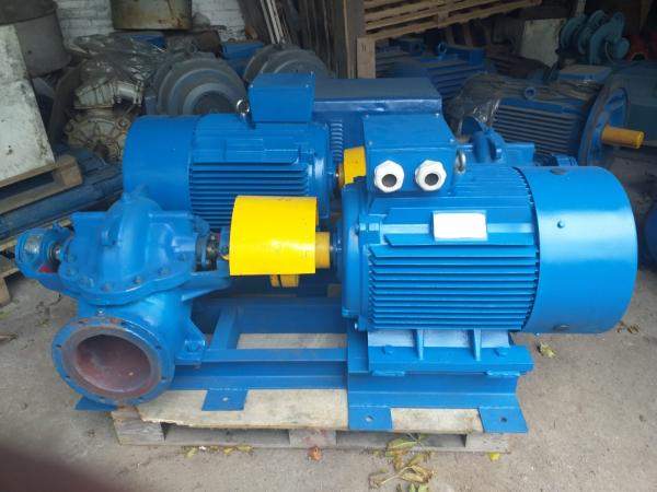 Насос 1Д 1250-125а с электродвигателем 132 кВт 3000 об. мин.
