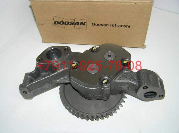 Насос масляный DV15T D2848 Daewoo Ultra Novus запчасти Дэу Новус