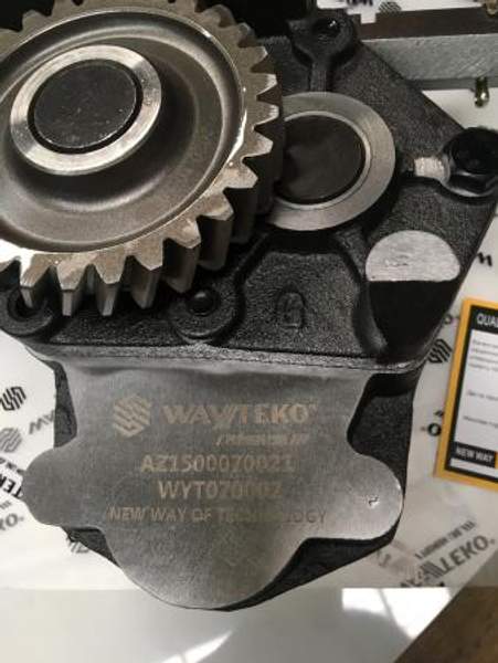 Насос масляный WD615 качество WAYTEKO PREMIUM
