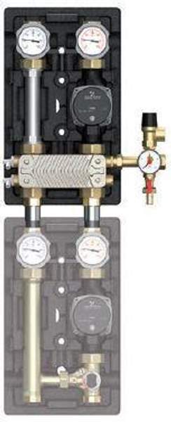 Насосные группы Поколение 8 UK, с разделительным теплообменником и бронзовым насосом