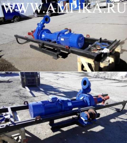 Насосы фекальные для навоза (НЖН-200, НЦИ-Ф-100)