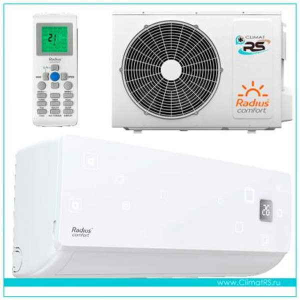 Настенная сплит система Radius Comfort RA-CO09HD (до 30м²)