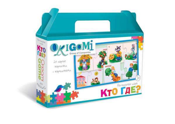 Настольная игра Кто где? Origami