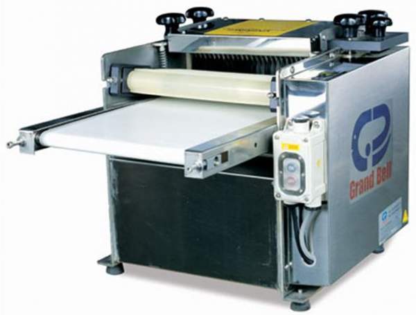 Настольный слайсер нарезки рыбы на пресервы кальмара на кольца