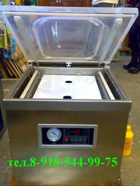 Настольный вакуумный упаковщик DZ-400/2T для вакуумной упаковки мыса рыбы полуфабрикатов колбасы копченых изде