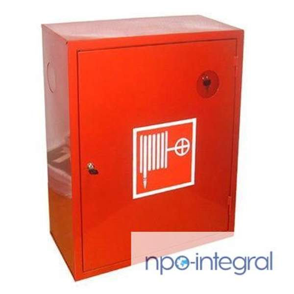 Навесной закрытый пожарный шкаф ШПК-310 НЗК красный