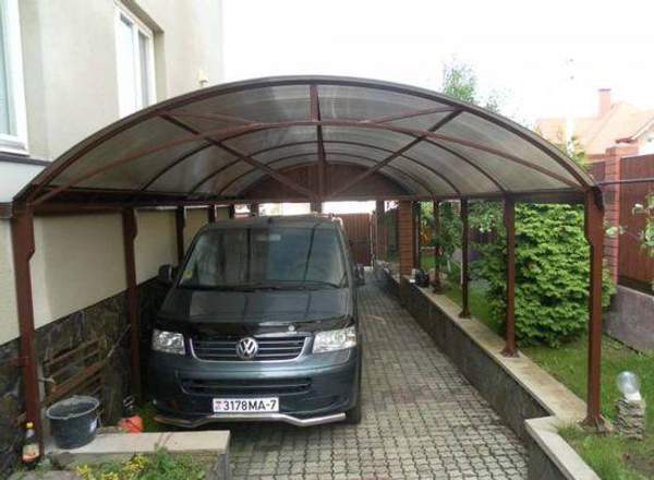 Навесы автомобильные