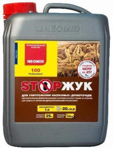 Неомид 100 STOPЖУК - антижук антисептик, 5 л