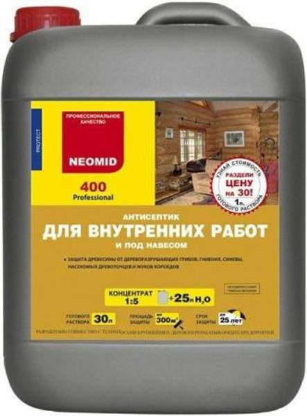 Неомид 400 - антисептик для древесины, 5 л
