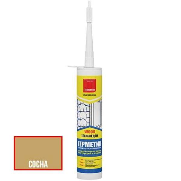 Neomid Герметик строительный "NEOMID Professional" (310 мл.) картридж (СОСНА)