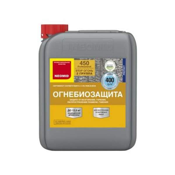 Neomid Неомид 450 - 2 группа (5 кг.) - огнебиозащитный состав