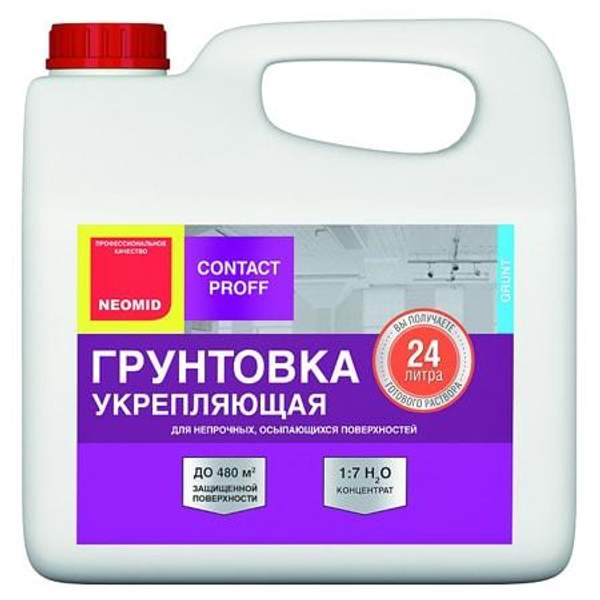 Neomid Неомид Грунт Contact Proff концентрат 1:7 (3 л.)