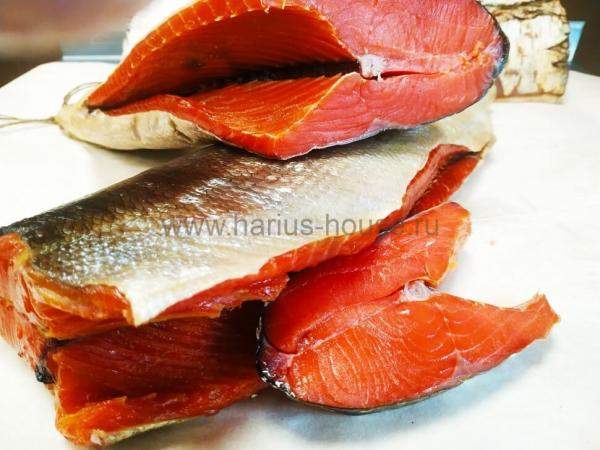 Нерка дальневосточная холодного копчения ~ 500 гр.