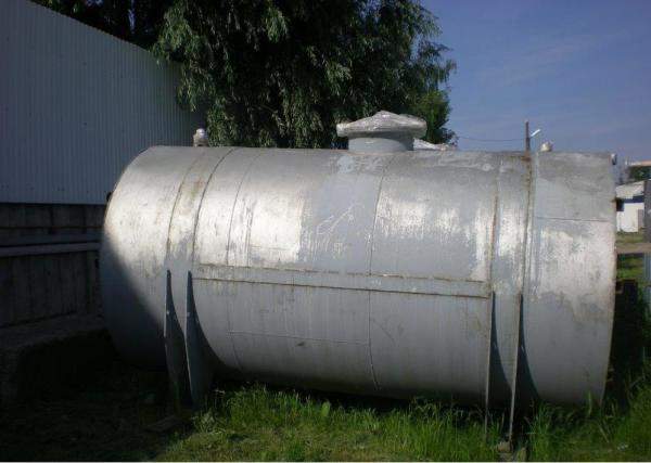 Нержавеющая емкость пищевая 7м3