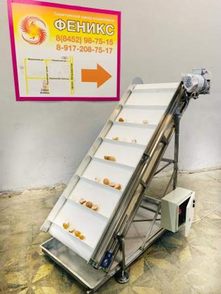 Нержавеющий ленточный конвейер для скорлупы яиц