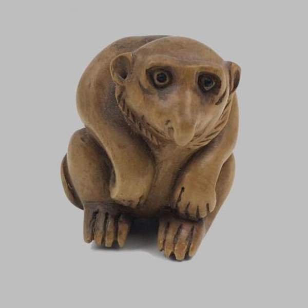 Нэцкэ "Обезьяна". Япония