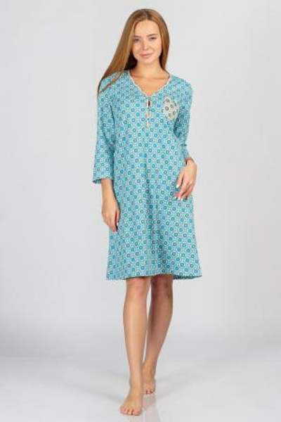 Ночная сорочка Джемма-3 голубой