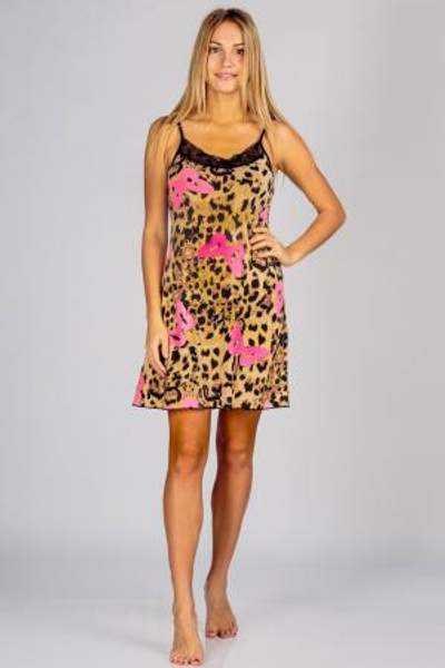 Ночная сорочка Экзо-Баттерфляй фуксия