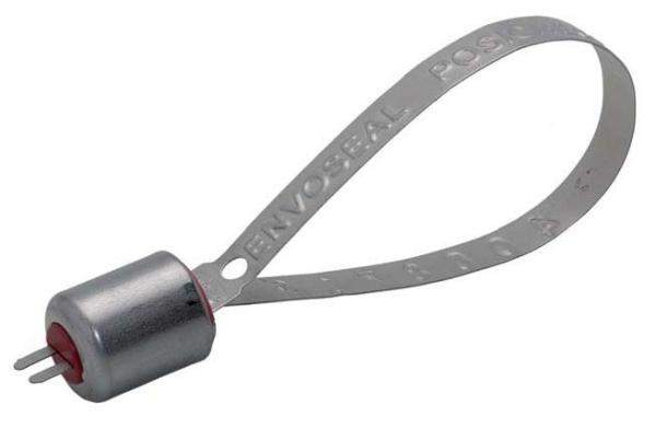 Номерная металлическая пломба Позичек