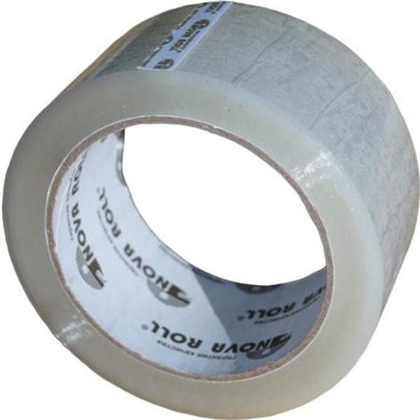 Nova Roll Лента упаковочная 48мм*100м "Нова Ролл", прозрачная