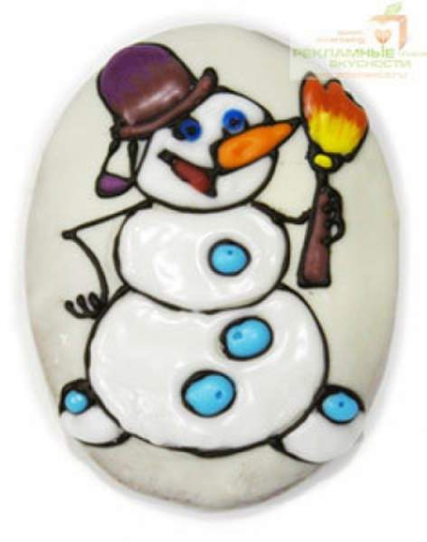 Новогодние пряники с логотипом