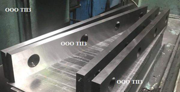 Нож гильотинный 540 60 16 для гильотинных ножниц в Москве Тула Нижний Новгород от завода производителя.