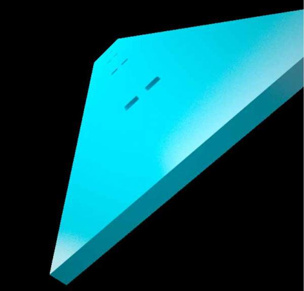 Нож грейдерный плоский (Olofsfors, Швеция) 200*12*915 мм.