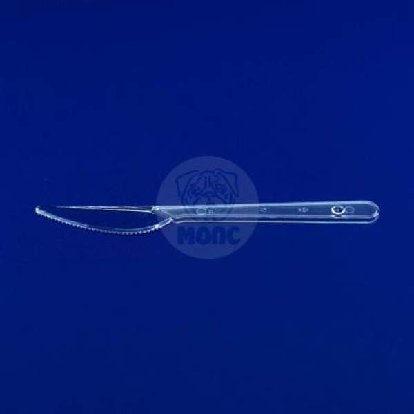 Нож пластиковый прозрачный Кристалл 180мм 48/2016