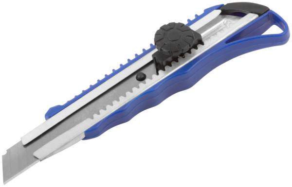 Нож технический пластиковый 18 мм Вращающийся прижим MOS 10194М